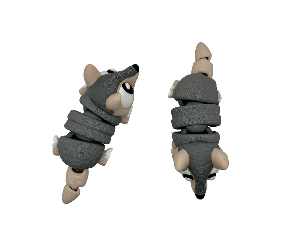 Prairie Pals Armadillo 3D printed mini animal toy
Small articulated armadillo fidget toy made from PLA
Prairie Pals Armadillo toy made in Oklahoma
Realistic color 3D printed armadillo collectible
Small 3D printed animal lover gift Prairie Pals Armadillo