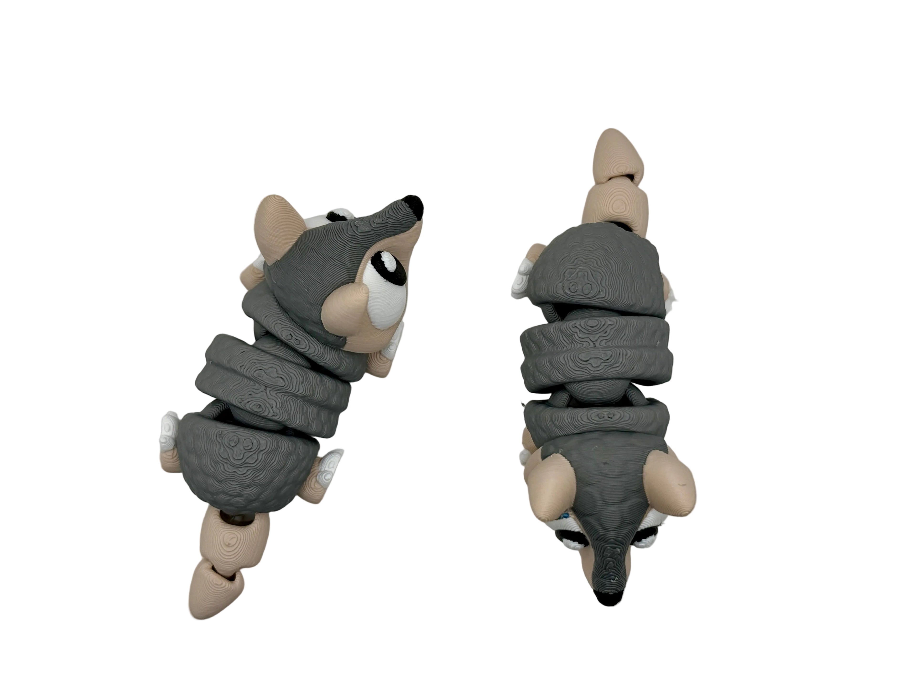 Prairie Pals Armadillo 3D printed mini animal toy
Small articulated armadillo fidget toy made from PLA
Prairie Pals Armadillo toy made in Oklahoma
Realistic color 3D printed armadillo collectible
Small 3D printed animal lover gift Prairie Pals Armadillo
