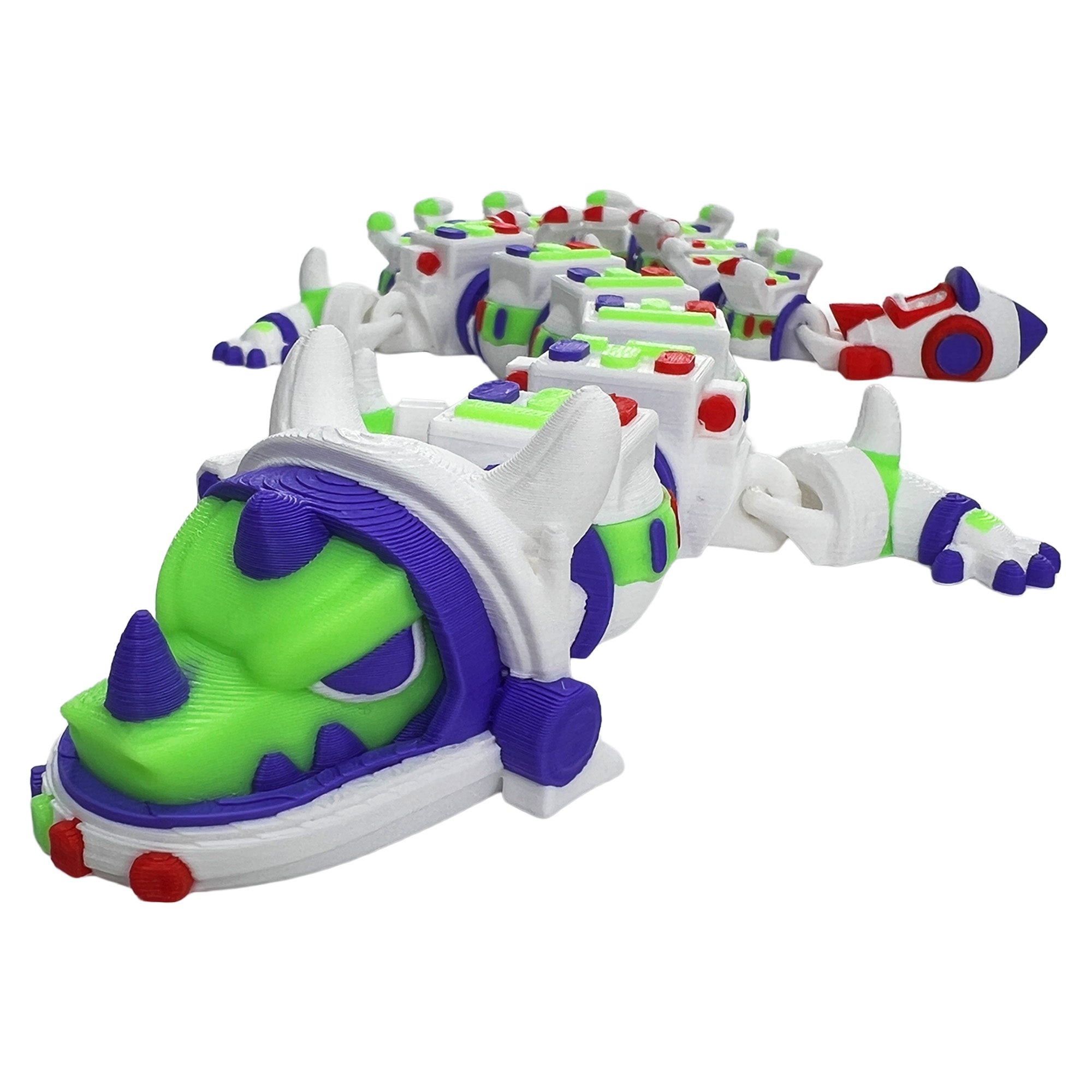 Space Ranger Dragon – 3D Printed Articulated Dragon Toy