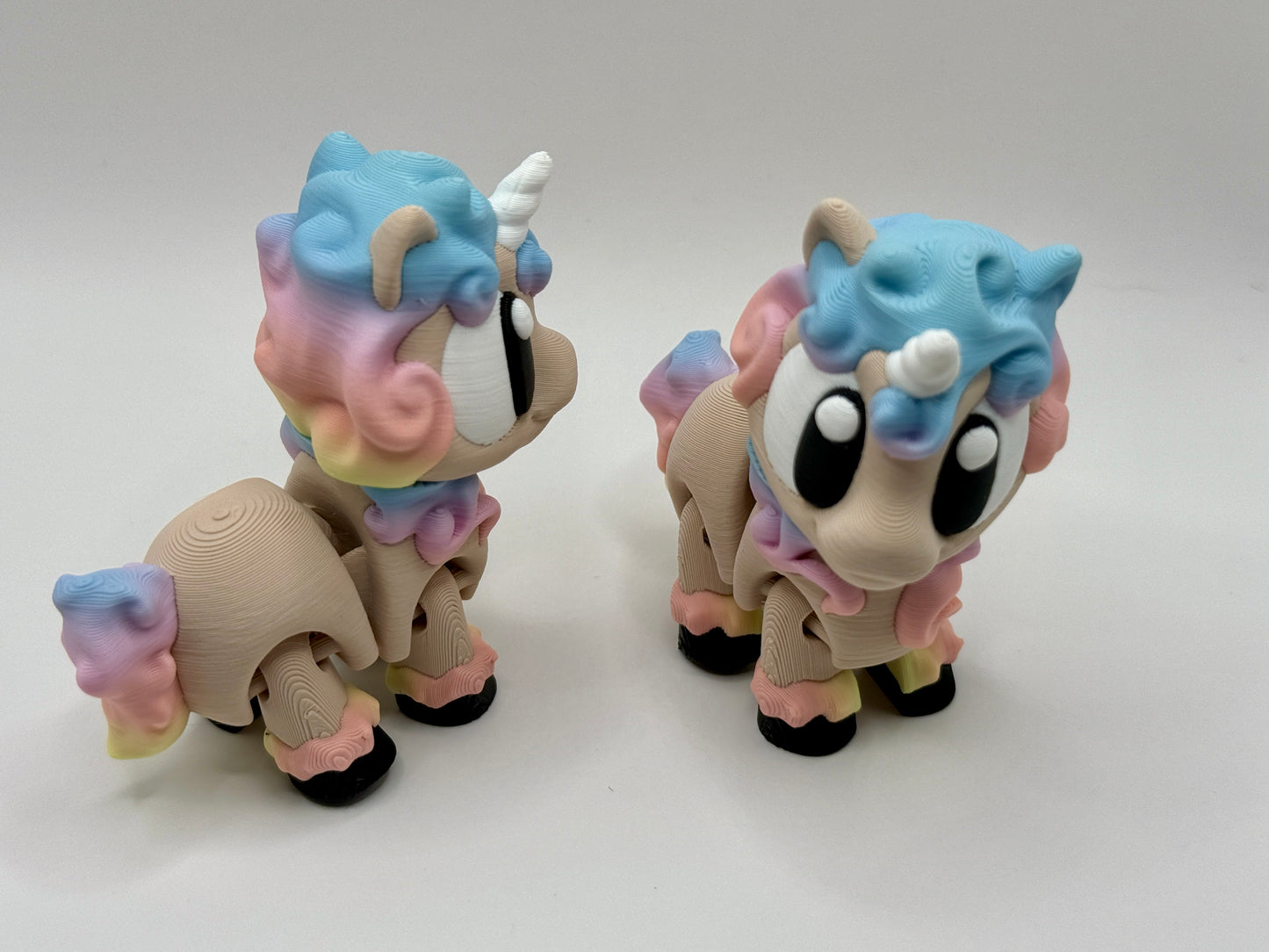 Prairie Pals Unicorn – 3D Printed Mini Animal Fidget Toy