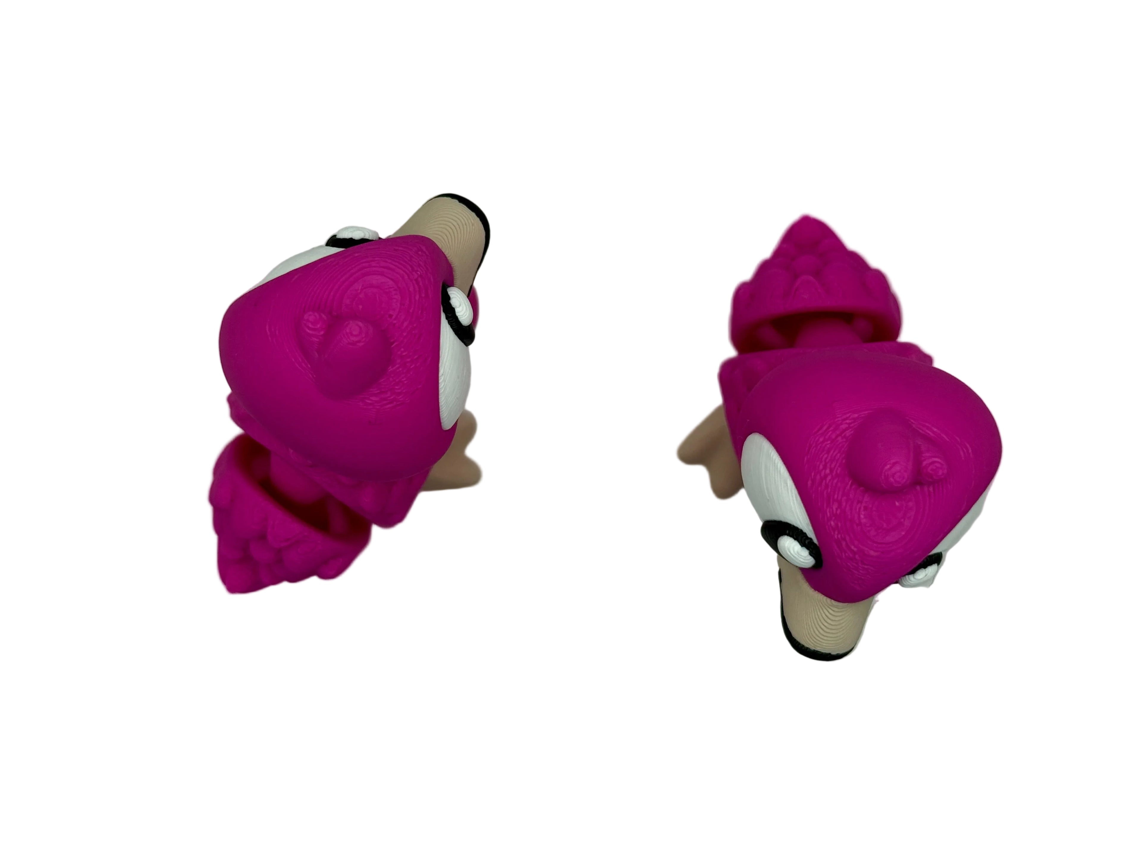 Prairie Pals Flamingo – 3D Printed Mini Animal Fidget Toy