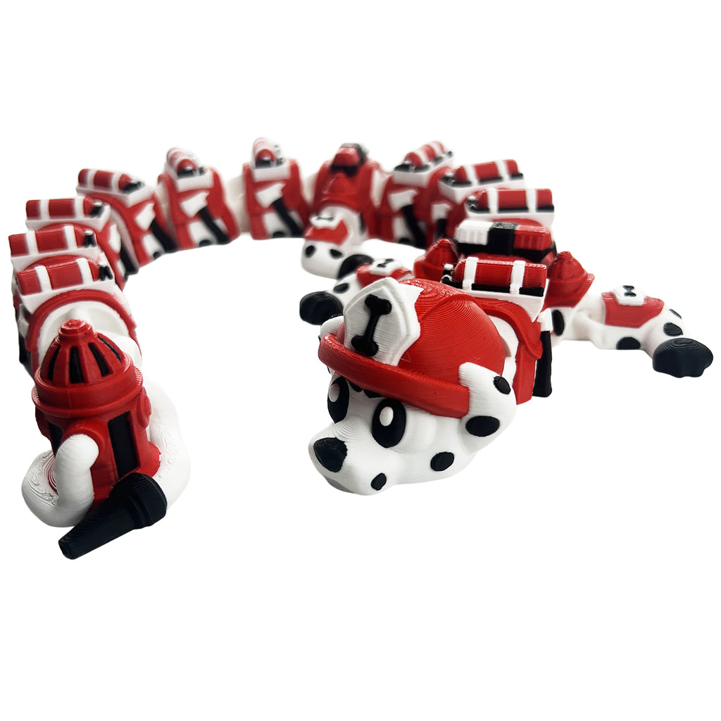 Fire Rescue Dragon – 3D Printed Articulated Dragon Toy