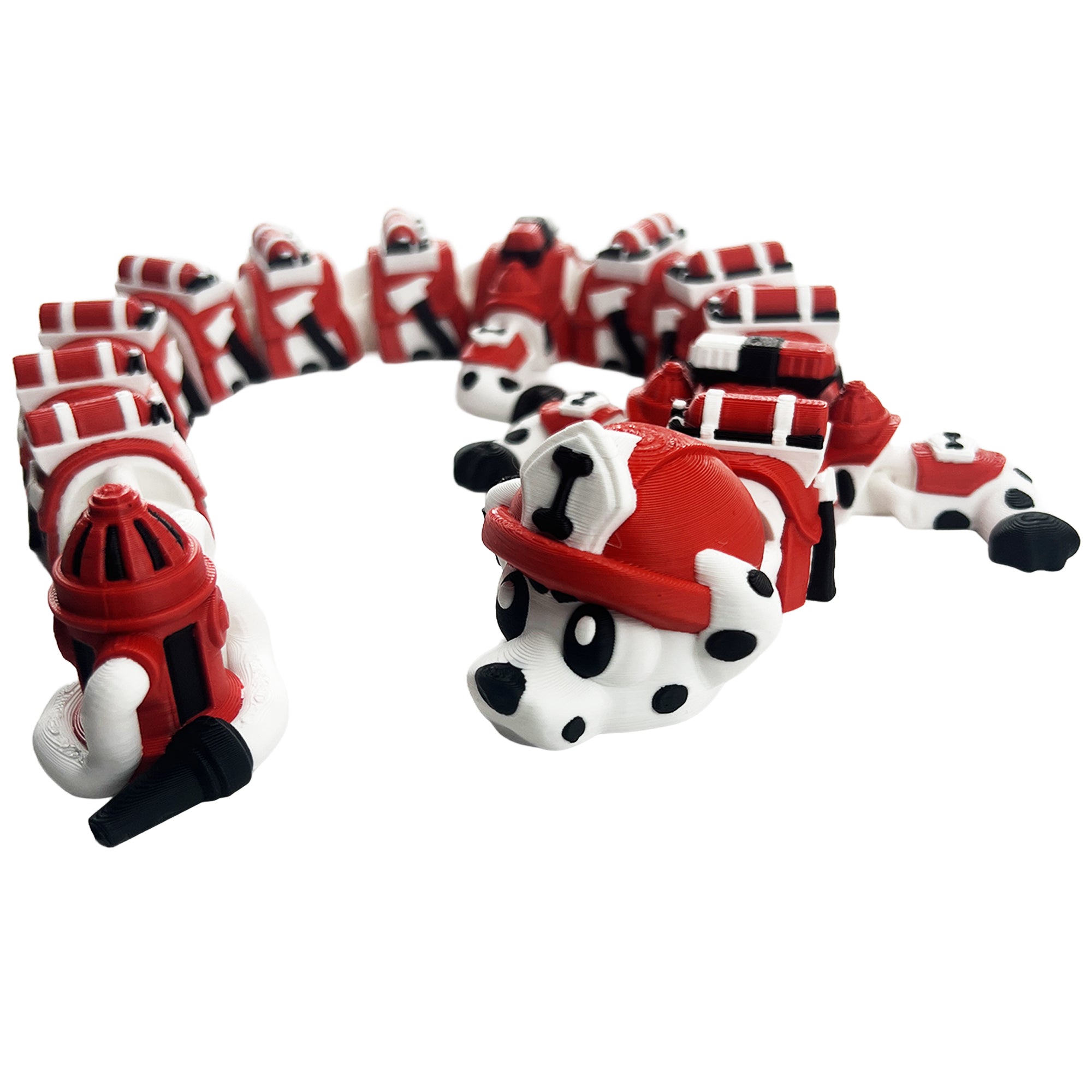 Fire Rescue Dragon – 3D Printed Articulated Dragon Toy