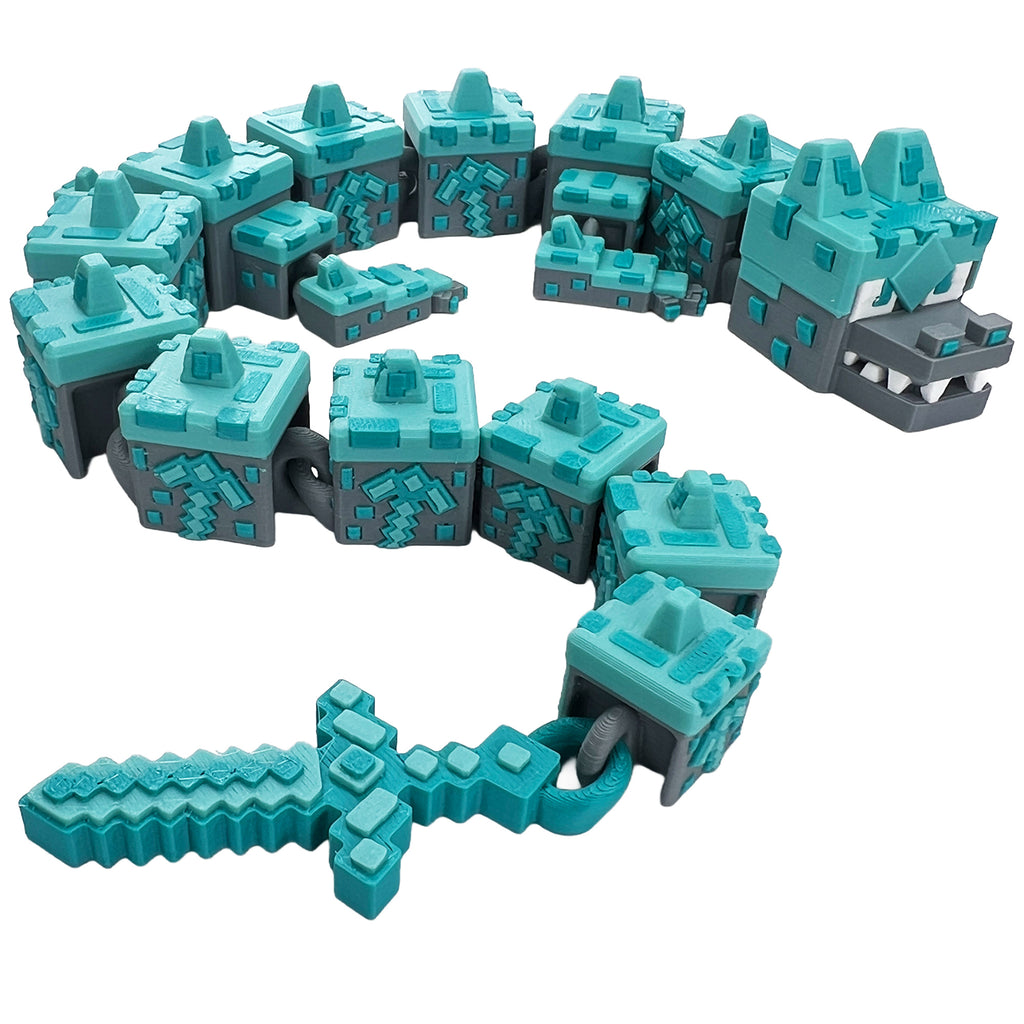 Elemental Dragons – 3D Printed Articulated Dragon Toy