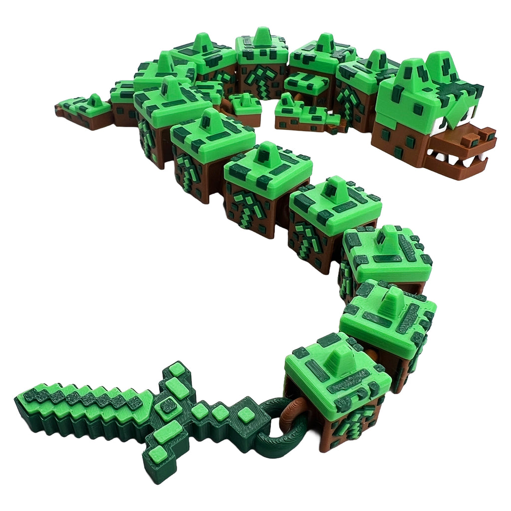 Elemental Dragons – 3D Printed Articulated Dragon Toy