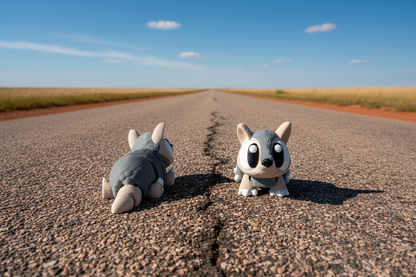 Prairie Pals Armadillo – 3D Printed Mini Animal Fidget Toy