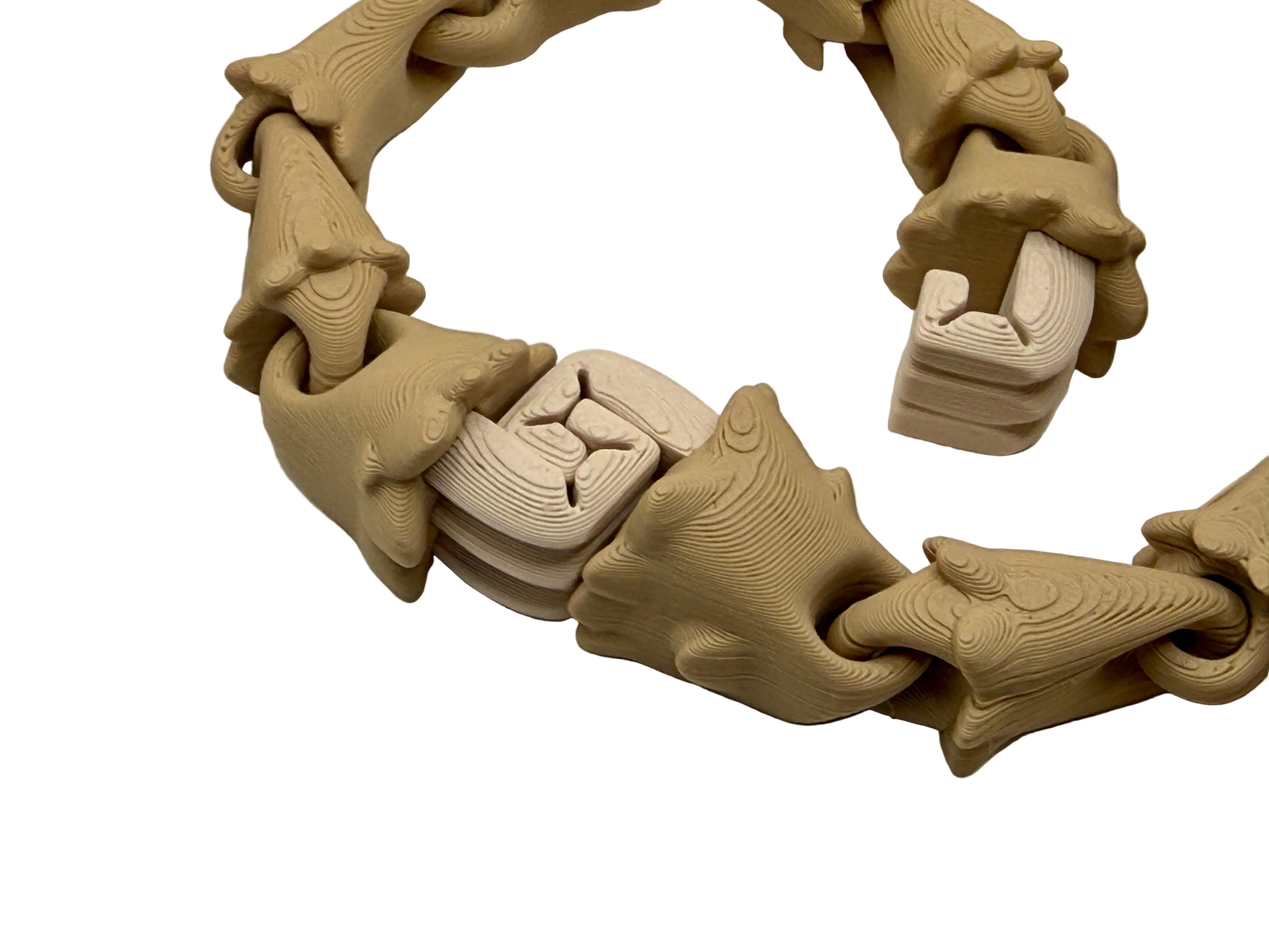 Ranch Hands Three-Toed Sloth – 3D Printed Articulated Animal Fidget Toy