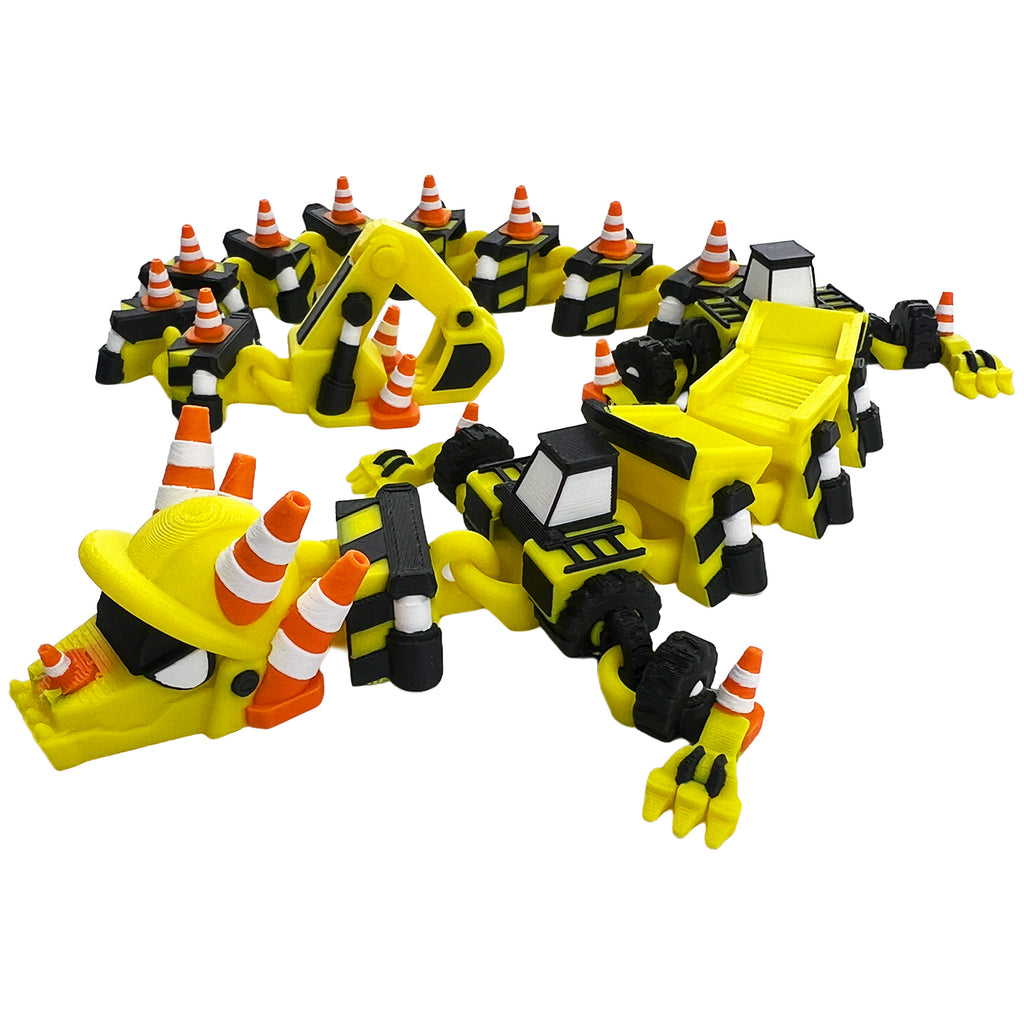 Construction Dragon – 3D Printed Articulated Dragon Toy