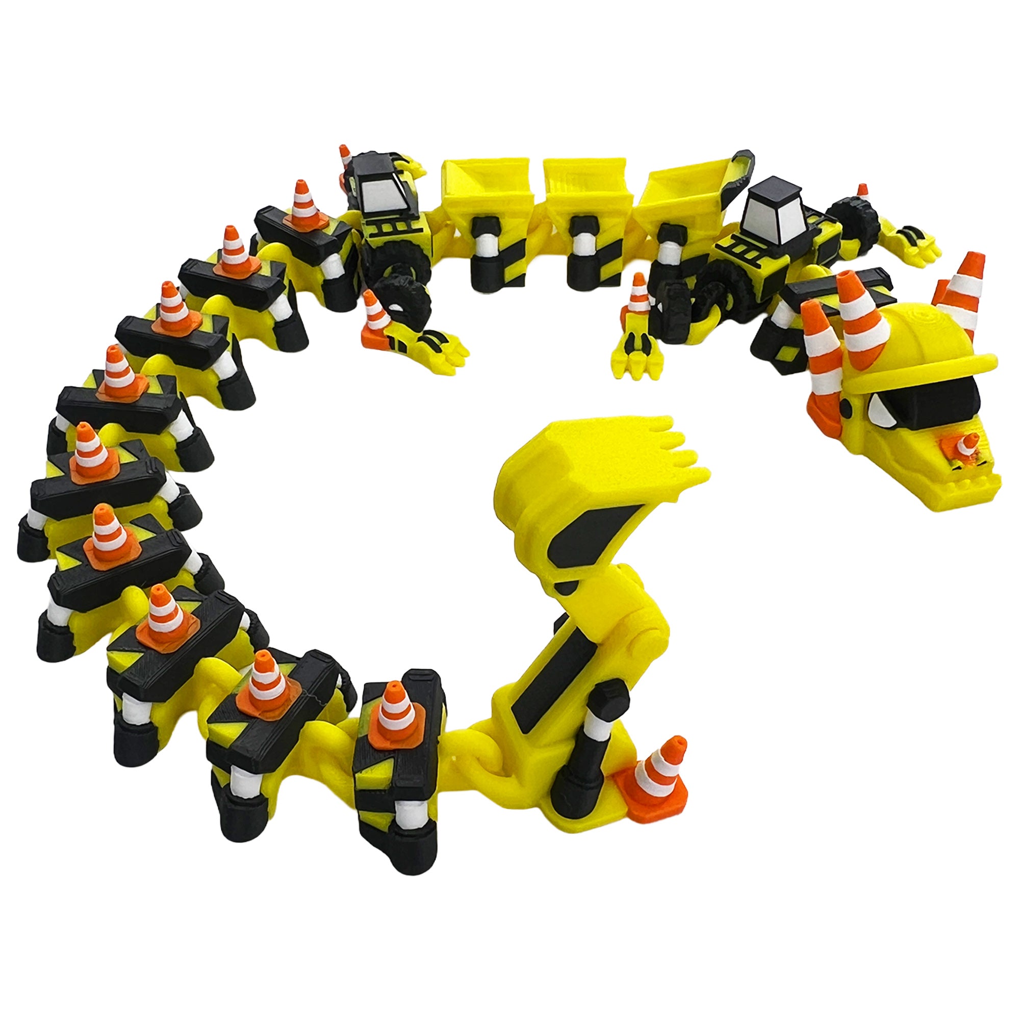 Construction Dragon – 3D Printed Articulated Dragon Toy