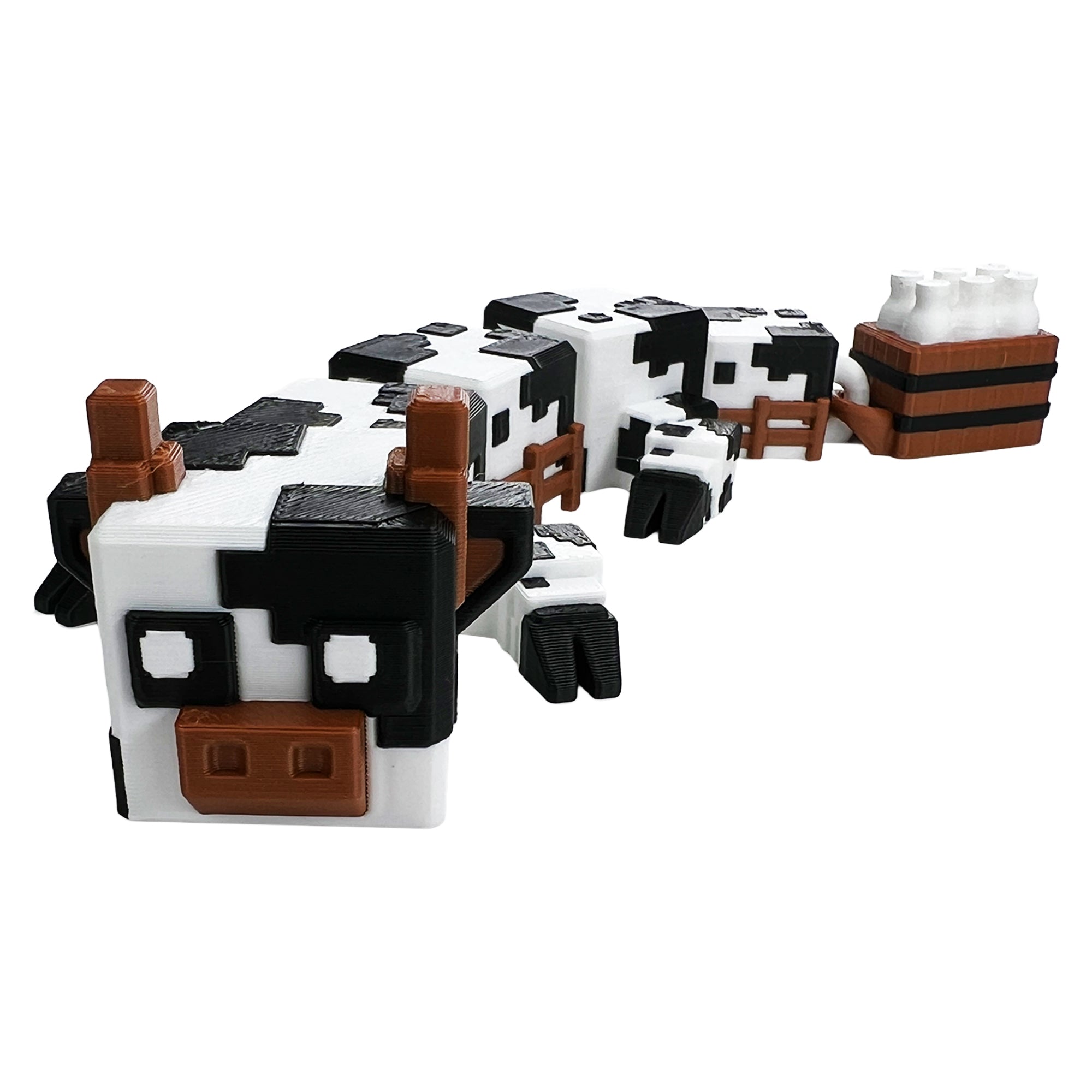 Cube Cow Dragon – 3D Printed Articulated Dragon Toy