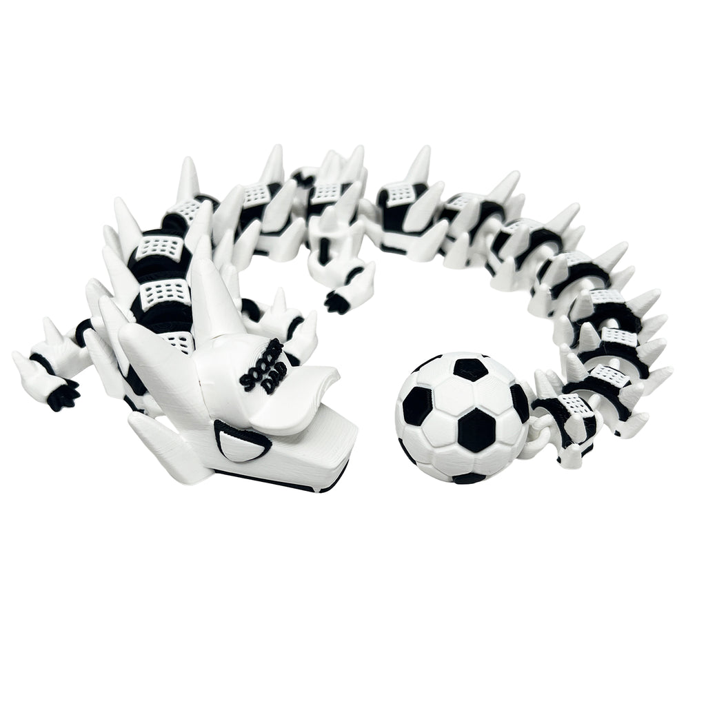 World Cup Dragon – 3D Printed Articulated Soccer Dragon Toy