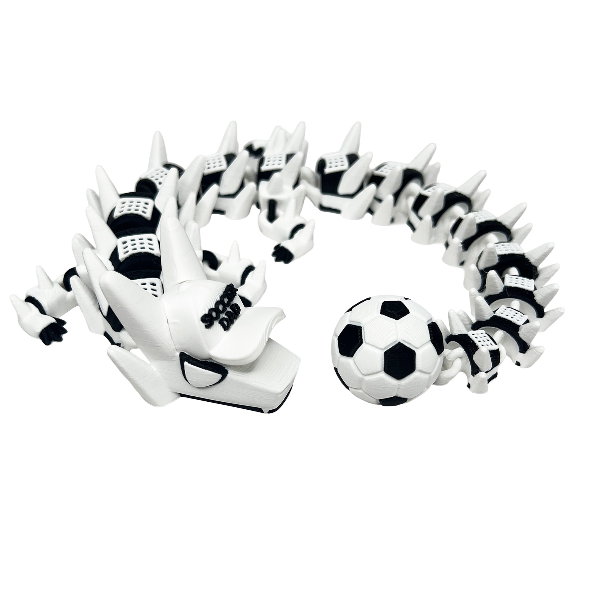 World Cup Dragon – 3D Printed Articulated Soccer Dragon Toy