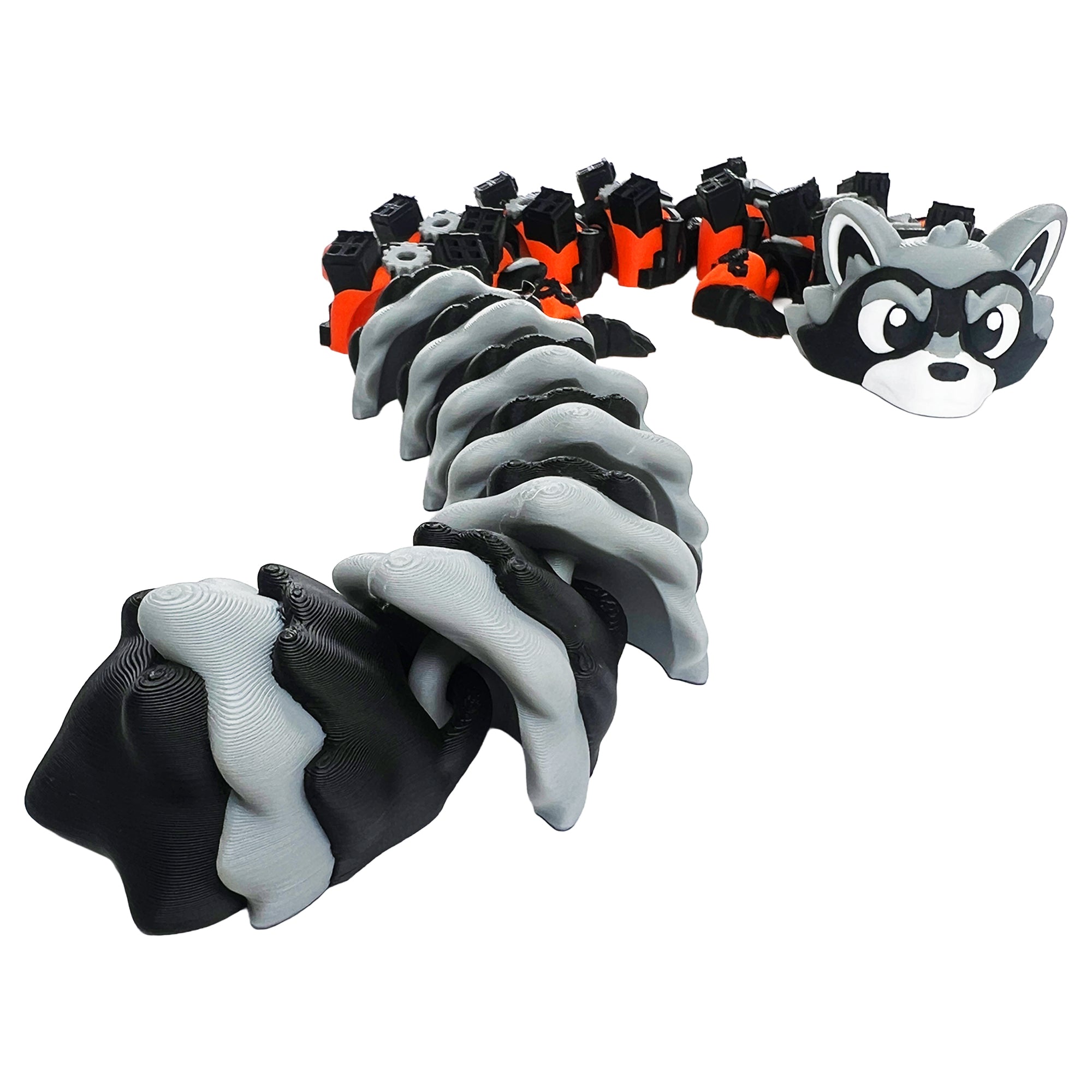 Star Bandit Dragon – 3D Printed Articulated Raccoon Dragon Toy